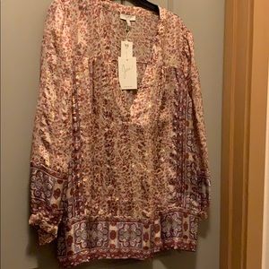 Joie silk blouse. New with tags. Never worn